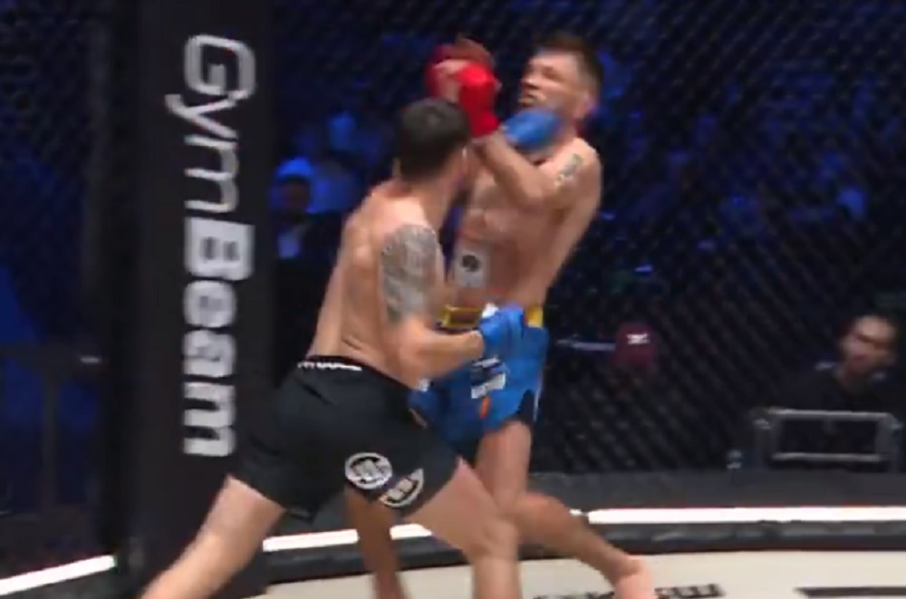 Potężny nokaut w KSW 100! Polak rozbity w 25 sekund [WIDEO]