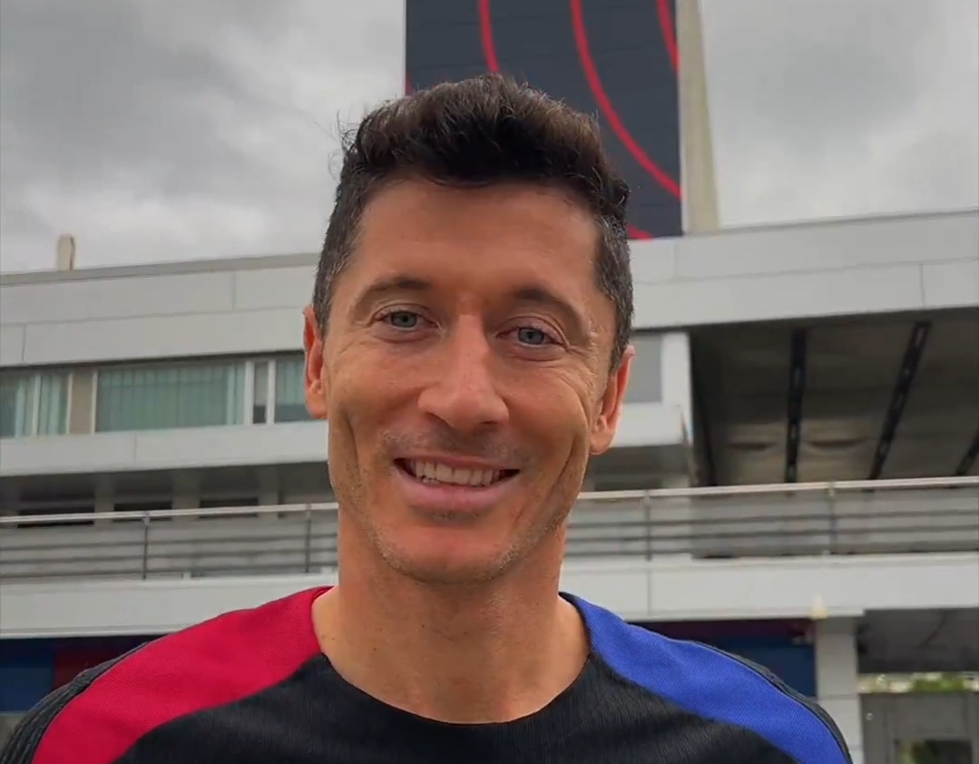 Nie uwierzysz. Tak piłkarze Barcelony nazywają Lewandowskiego [WIDEO]
