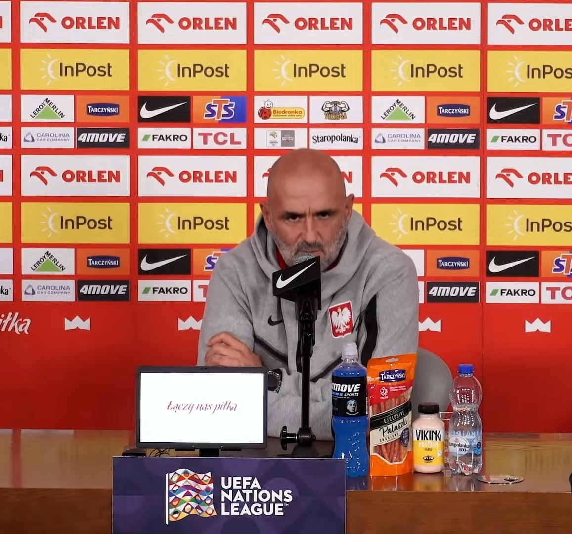 "Ja panu nie przeszkadzam". Sceny na konferencji Probierza [WIDEO]