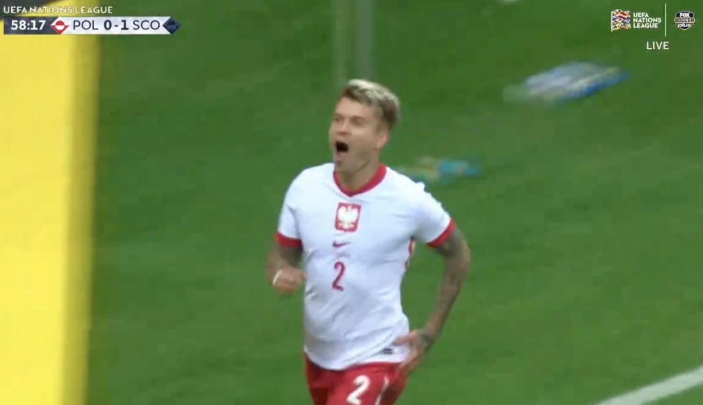 Fenomenalny gol Piątkowskiego! Trafił w samo okienko [WIDEO]