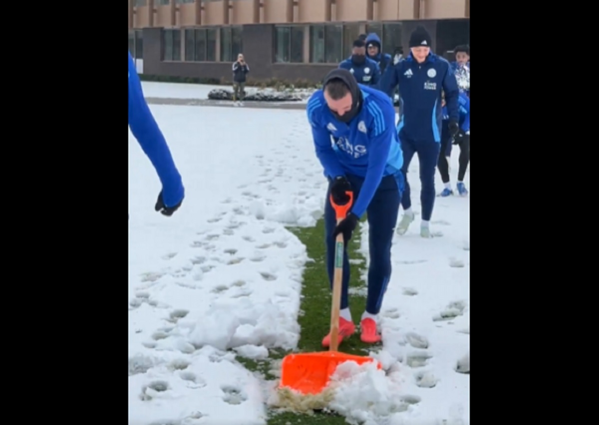 Vardy zażartował z klubowego kolegi. Nagranie podbija social media [WIDEO]