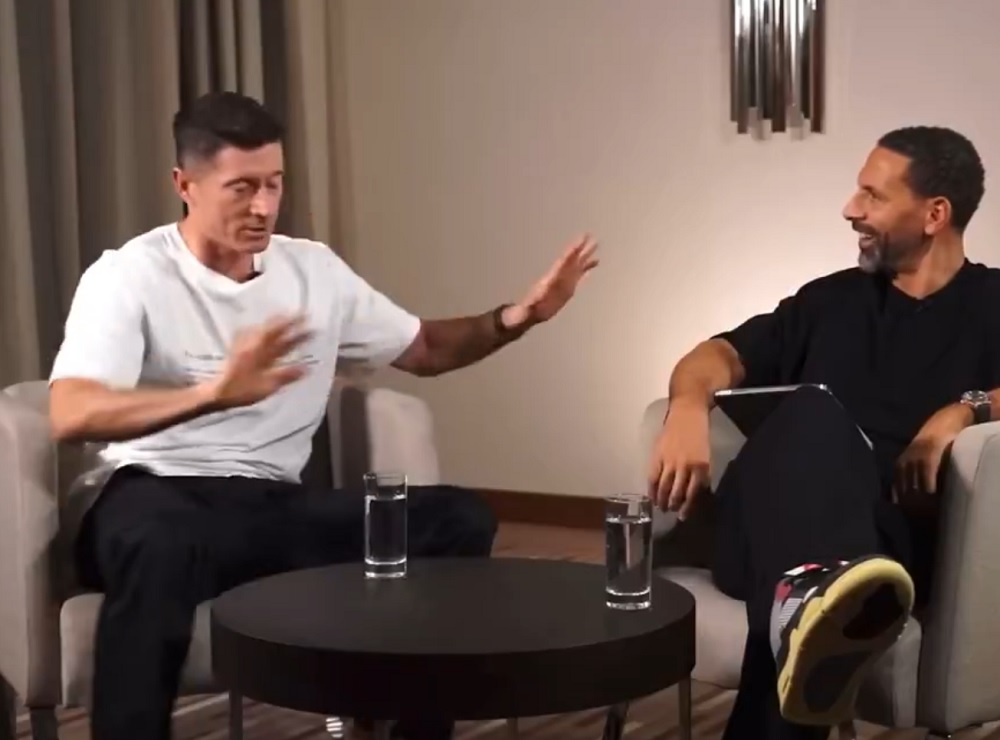 Lewandowski pokazał jak trenuje Guardiola. Rozbroił [WIDEO]