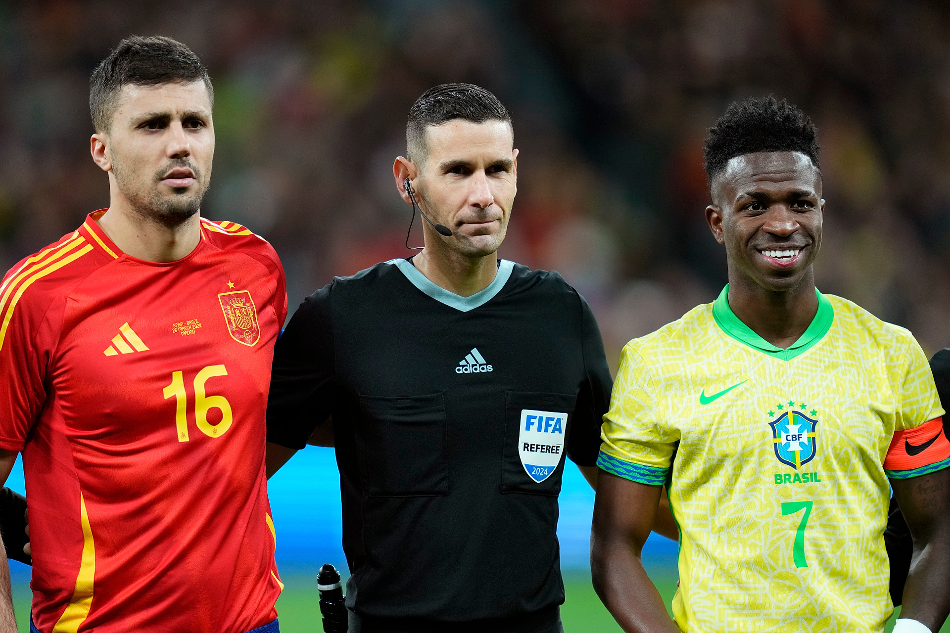 Neymar zakpił z Rodriego. Poszło o Viniciusa