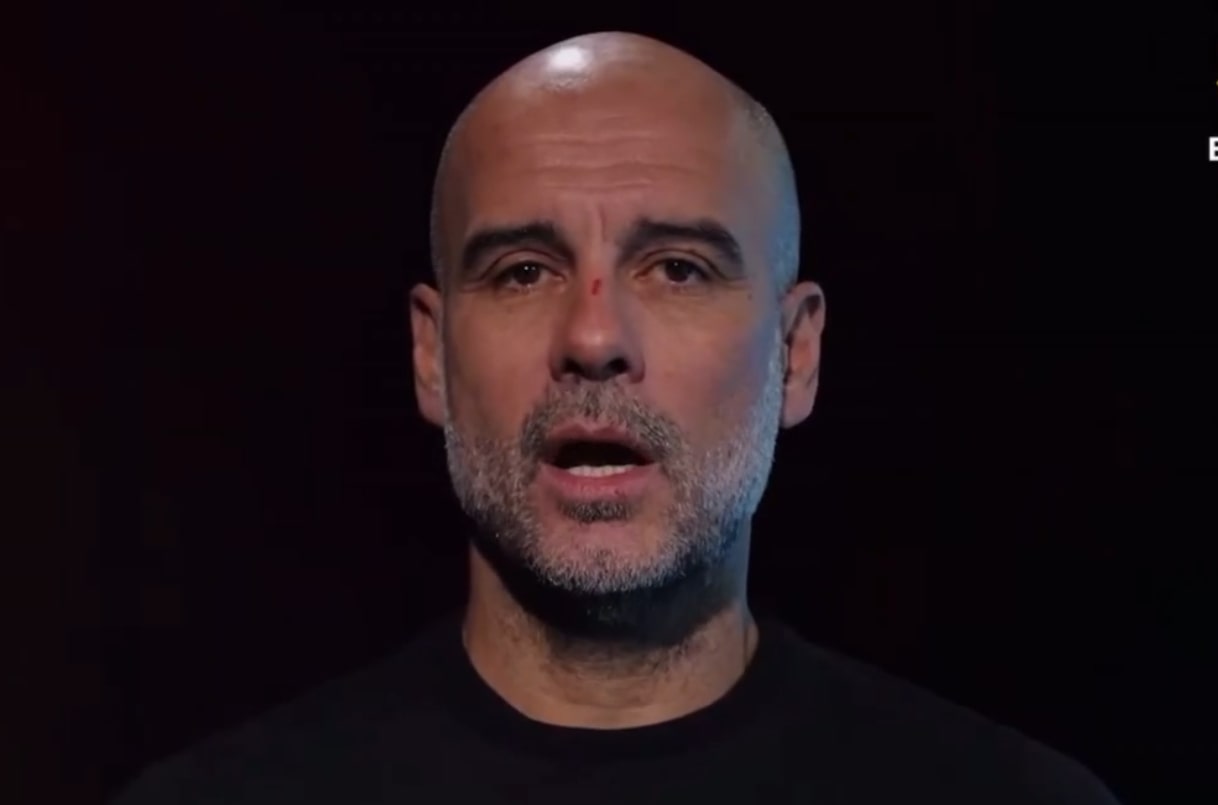 To nie żart! Guardiola nagle zaczął śpiewać, fani w szoku [WIDEO]