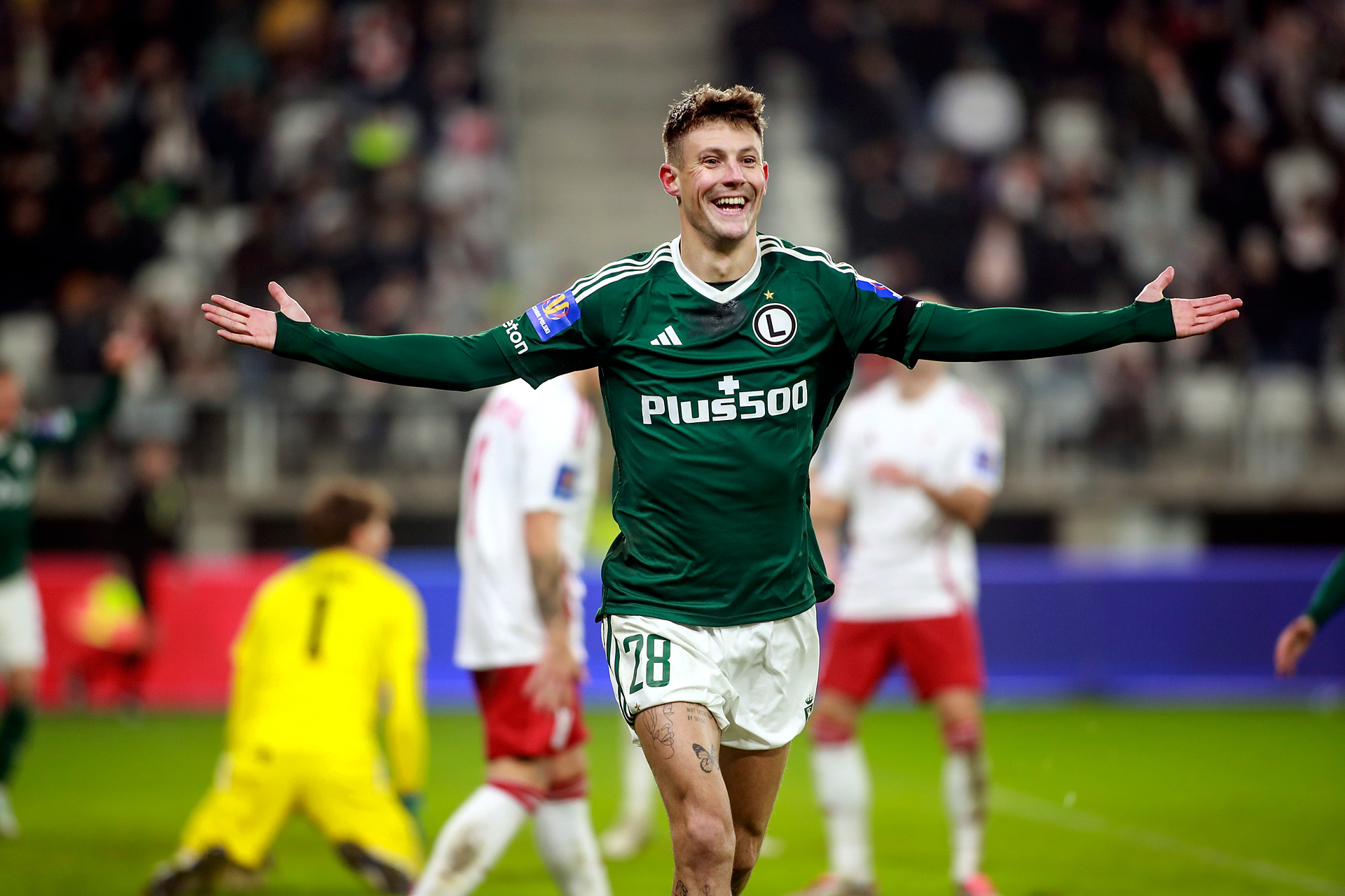 Gual odpalił fajerwerki! Legia zabrała marzenia ŁKS-u [WIDEO]