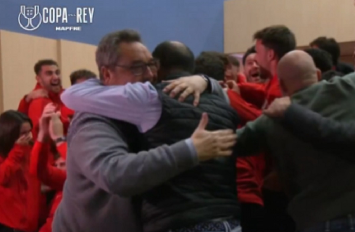 Szalona radość po wylosowaniu Barcelony. Co za reakcja! [WIDEO]