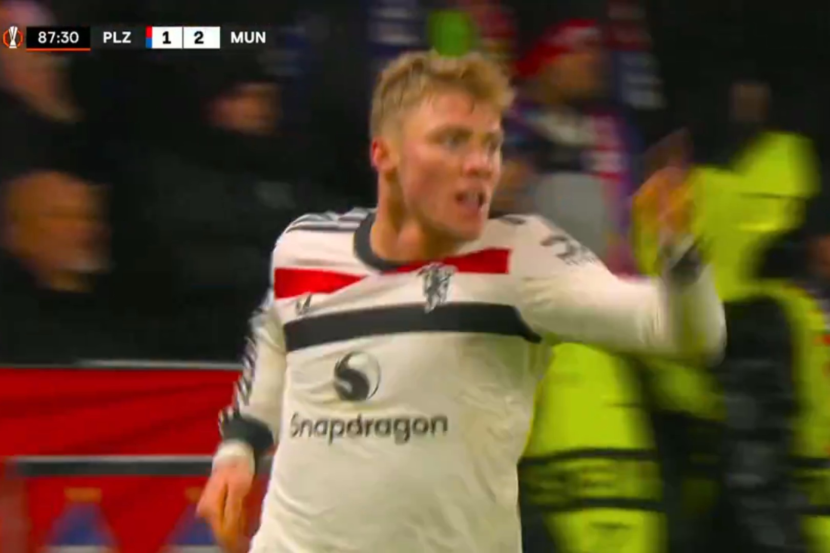 Hojlund na ratunek United! Wygrana w bólach [WIDEO]