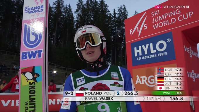 Dobre skoki Polaków w pierwszej serii. Podium jest w zasięgu