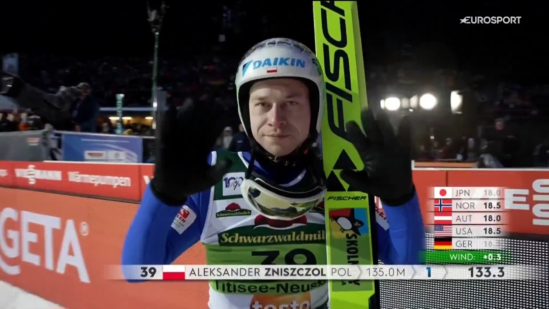 Rewelacyjny skok Zniszczoła! Klęska Kubackiego w Titisee-Neustadt [WIDEO]