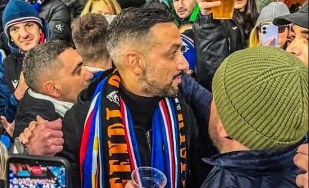 Były król strzelców Serie A wśród ultrasów. Wsparł zespół [ZDJĘCIE]