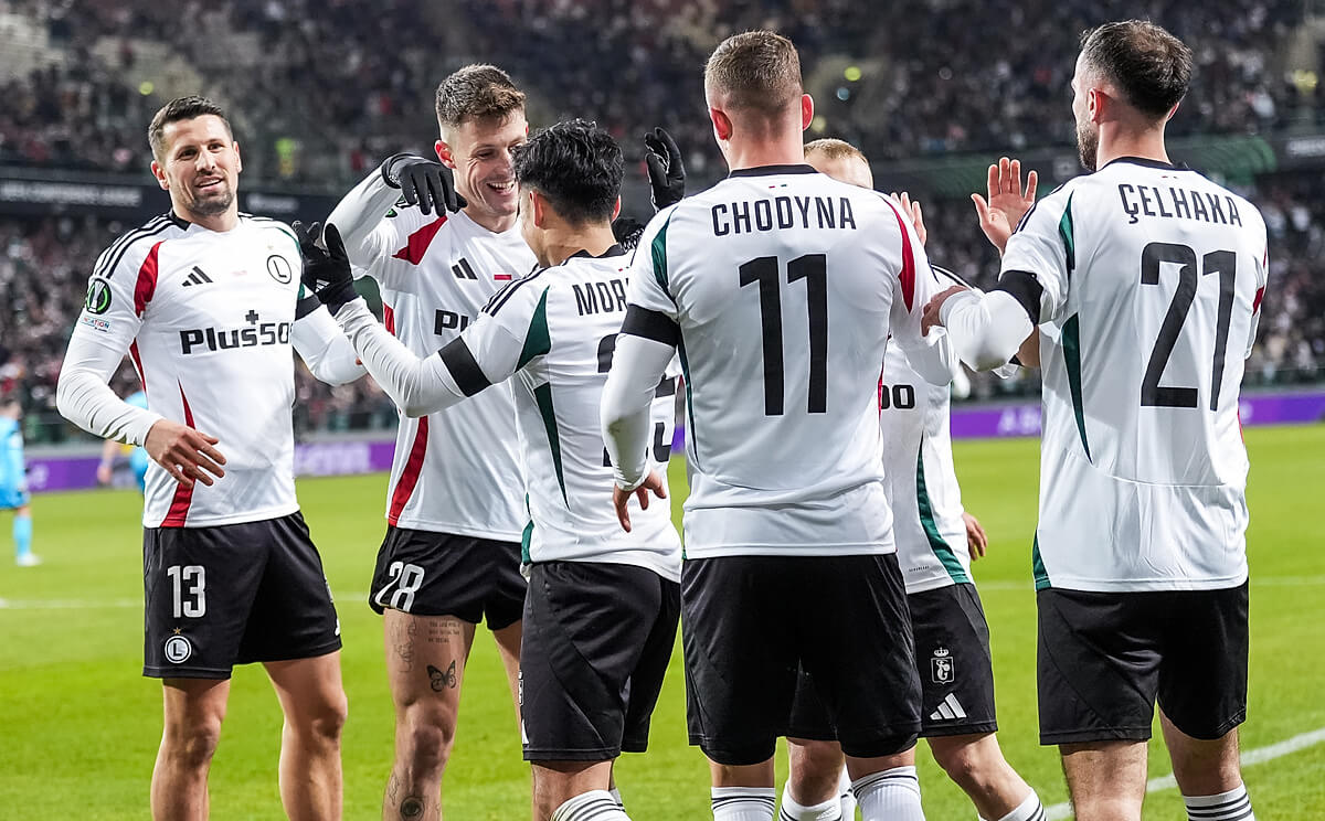 O to walczą Legia i Jagiellonia. Losowanie 1/8 finału Ligi Konferencji - wszystko, co musisz wiedzieć
