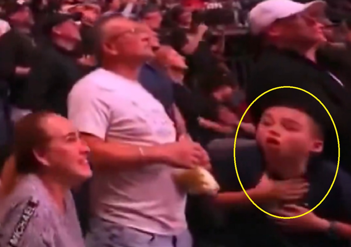 Niebezpieczny incydent na gali UFC. Chłopiec nie mógł złapać oddechu [WIDEO]