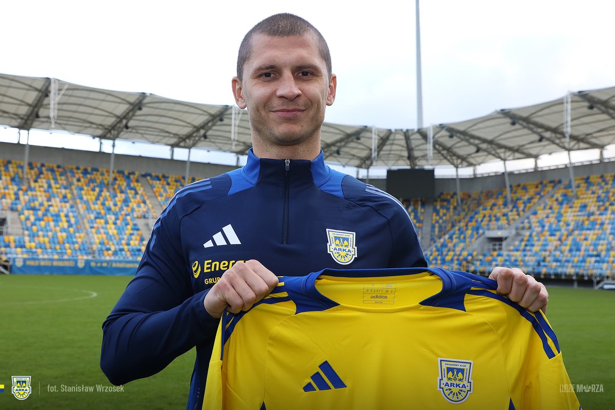 Dawid Szwarga wzmacnia skład. Kolejny transfer Arki Gdynia
