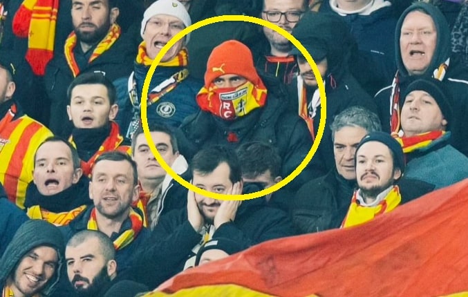 Były piłkarz Realu na meczu Polaka. Kibice go nie poznali [ZDJĘCIE]