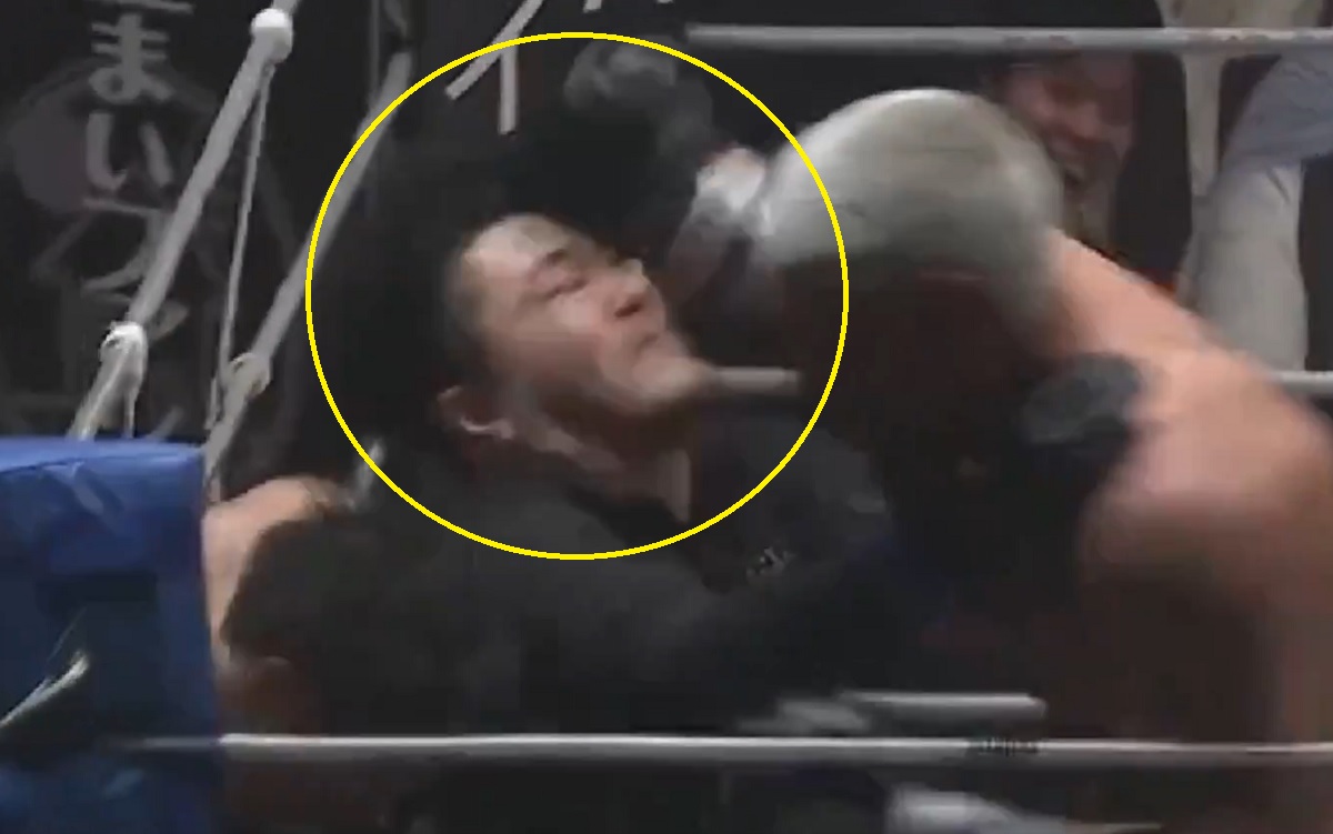 Zawodnicy stracili głowę. Sędzia przyjął ostre grzmoty [WIDEO]