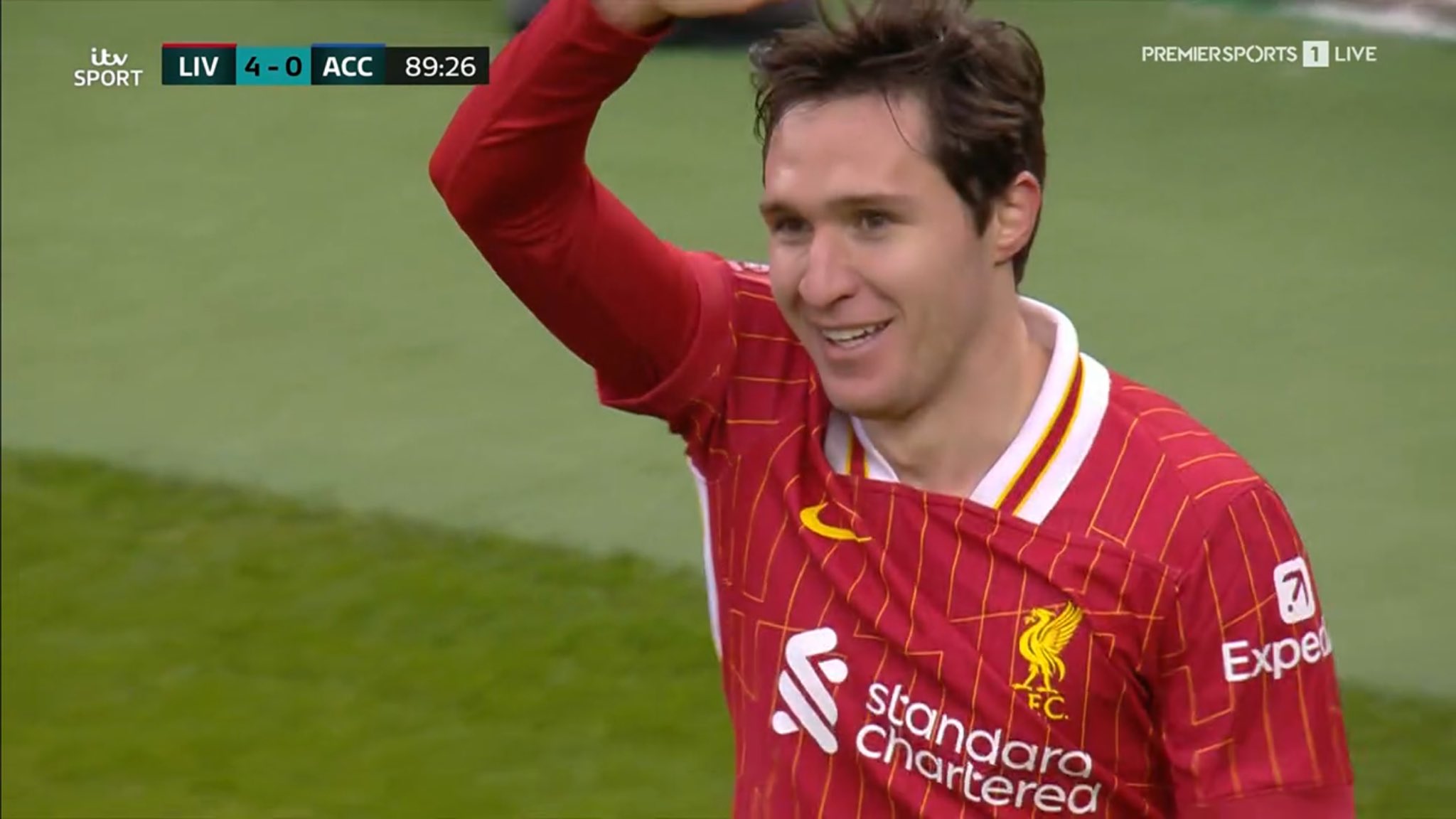 Spacerek Liverpoolu w Pucharze Anglii. Nawet Chiesa strzelił gola [WIDEO]