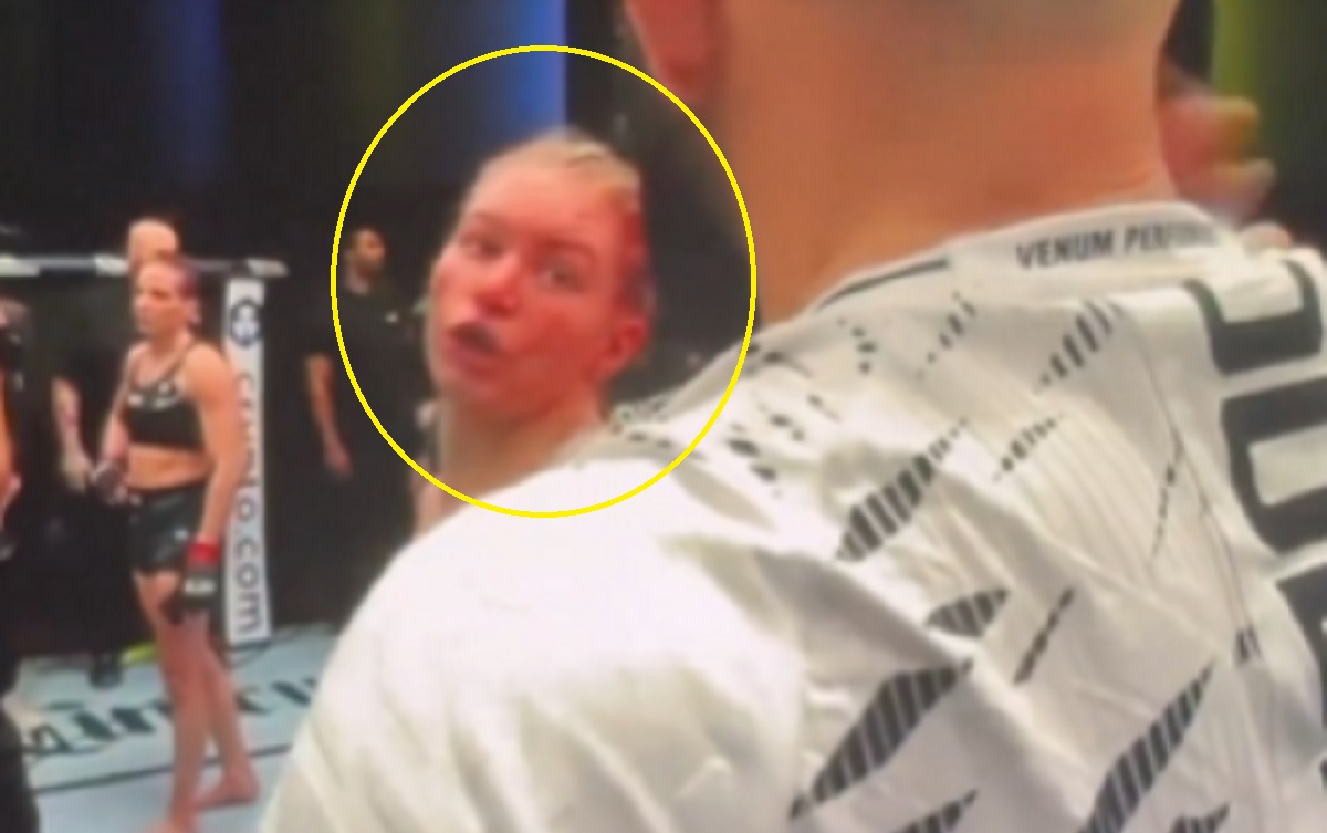 Szok! Zawodniczka UFC uderzyła trenera prosto w twarz [WIDEO]