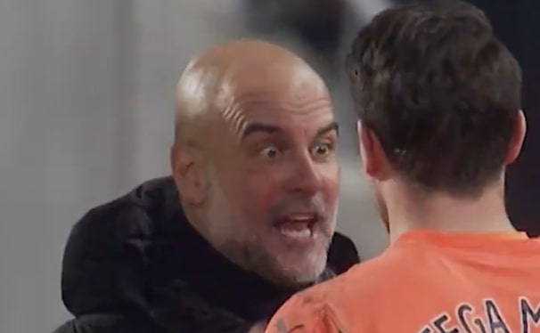 Guardiola nie wytrzymał! Wyżył się na piłkarzu City [WIDEO]