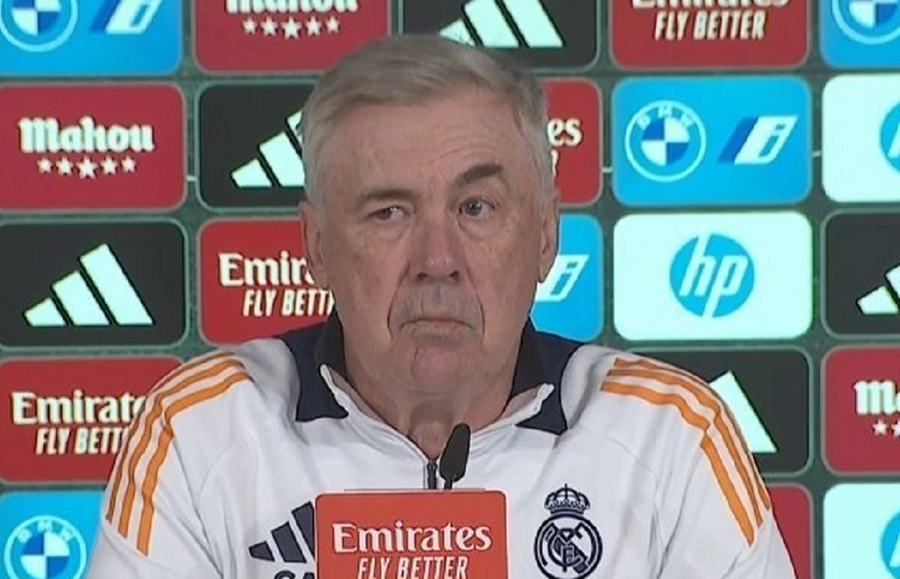 "Mówią, że gramy bardzo źle, a jesteśmy liderami". Ancelotti odpowiada na krytykę Realu