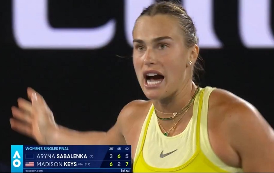 Sabalenka nie wytrzymała. Białorusince puściły nerwy [WIDEO]