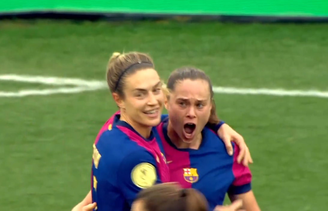 Wielki mecz Ewy Pajor! Dublet Polki w El Clasico [WIDEO]
