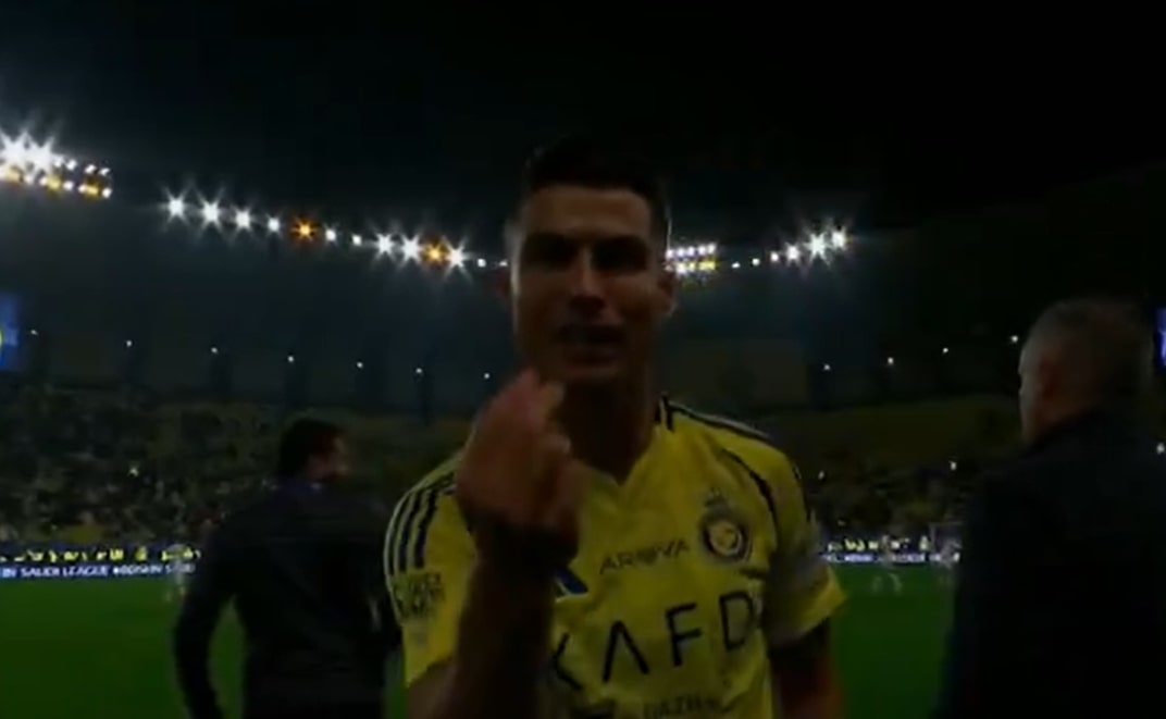 Ronaldo aż nie wytrzymał! Ostra reakcja na decyzję VAR [WIDEO]