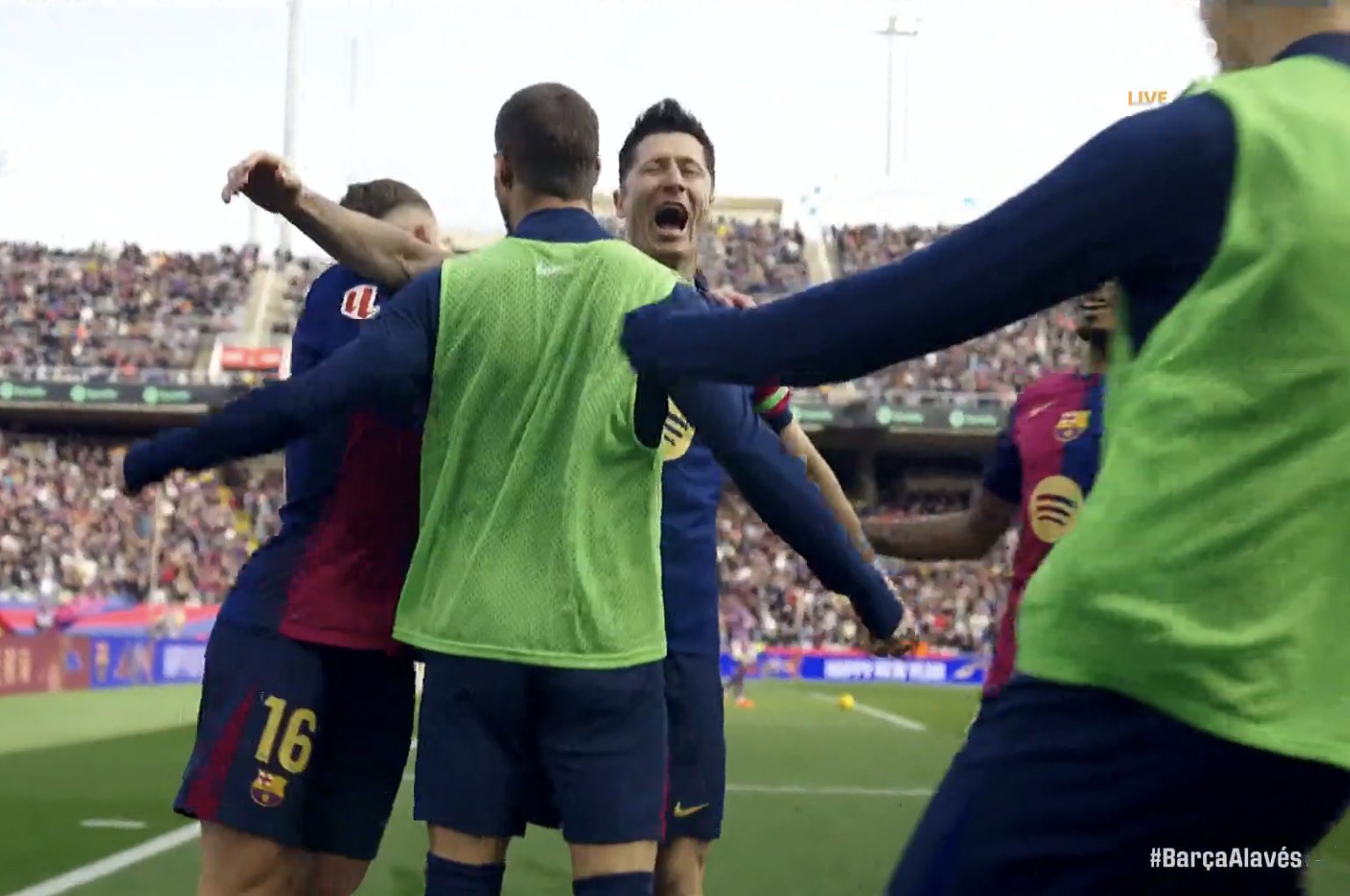 Lewandowski przełamał niemoc Barcelony! Kolejny gol Polaka w La Liga [WIDEO]