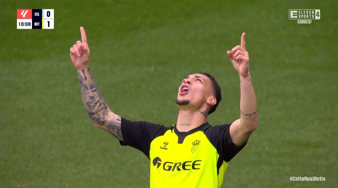 Premierowy gol Antony'ego w Betisie. Ale to zrobił [WIDEO]