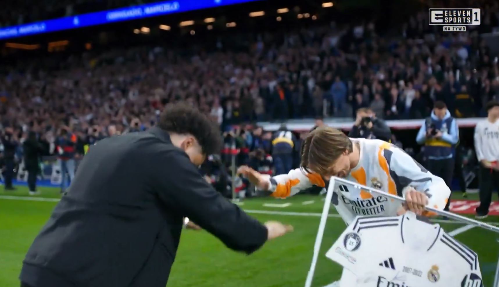 Wzruszające pożegnanie legendy Realu. Modrić złożył hołd koledze [WIDEO]
