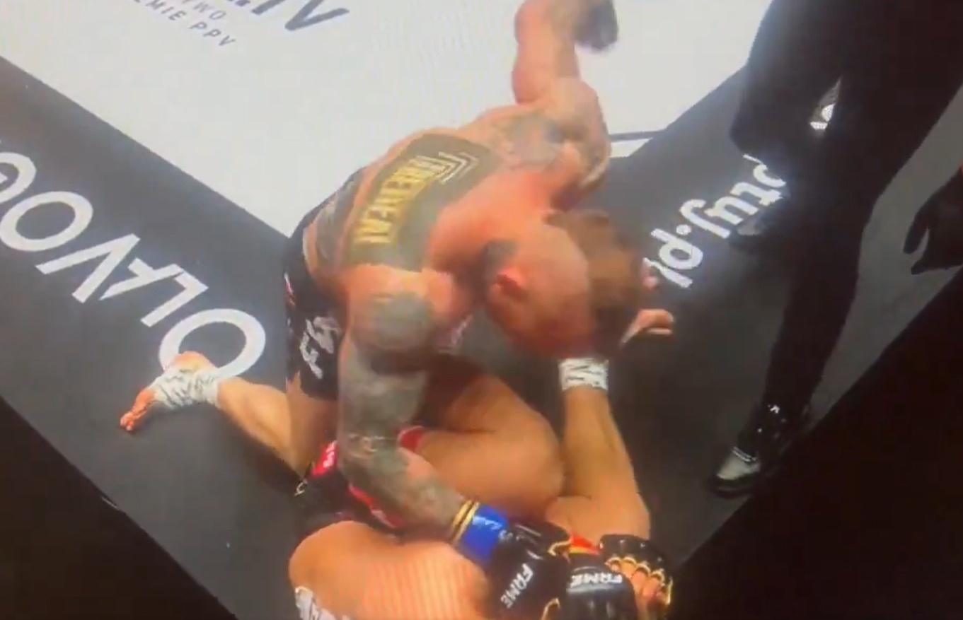 Kwieciński rozbity na Fame MMA 24! Istna dominacja [WIDEO]