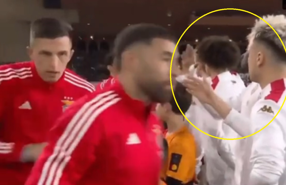Ukrainiec nie podał ręki Rosjaninowi. Ponownie zrobił to przed meczem Ligi Mistrzów [WIDEO]