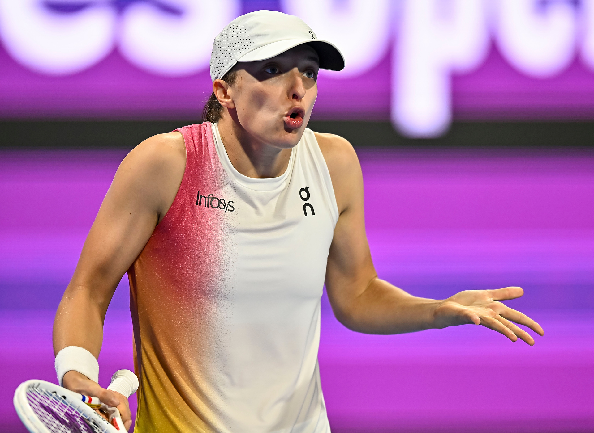 Iga Świątek - Caroline Garcia gdzie oglądać dzisiaj? Transmisja na żywo w TV i stream online z IW (07.03.2025)