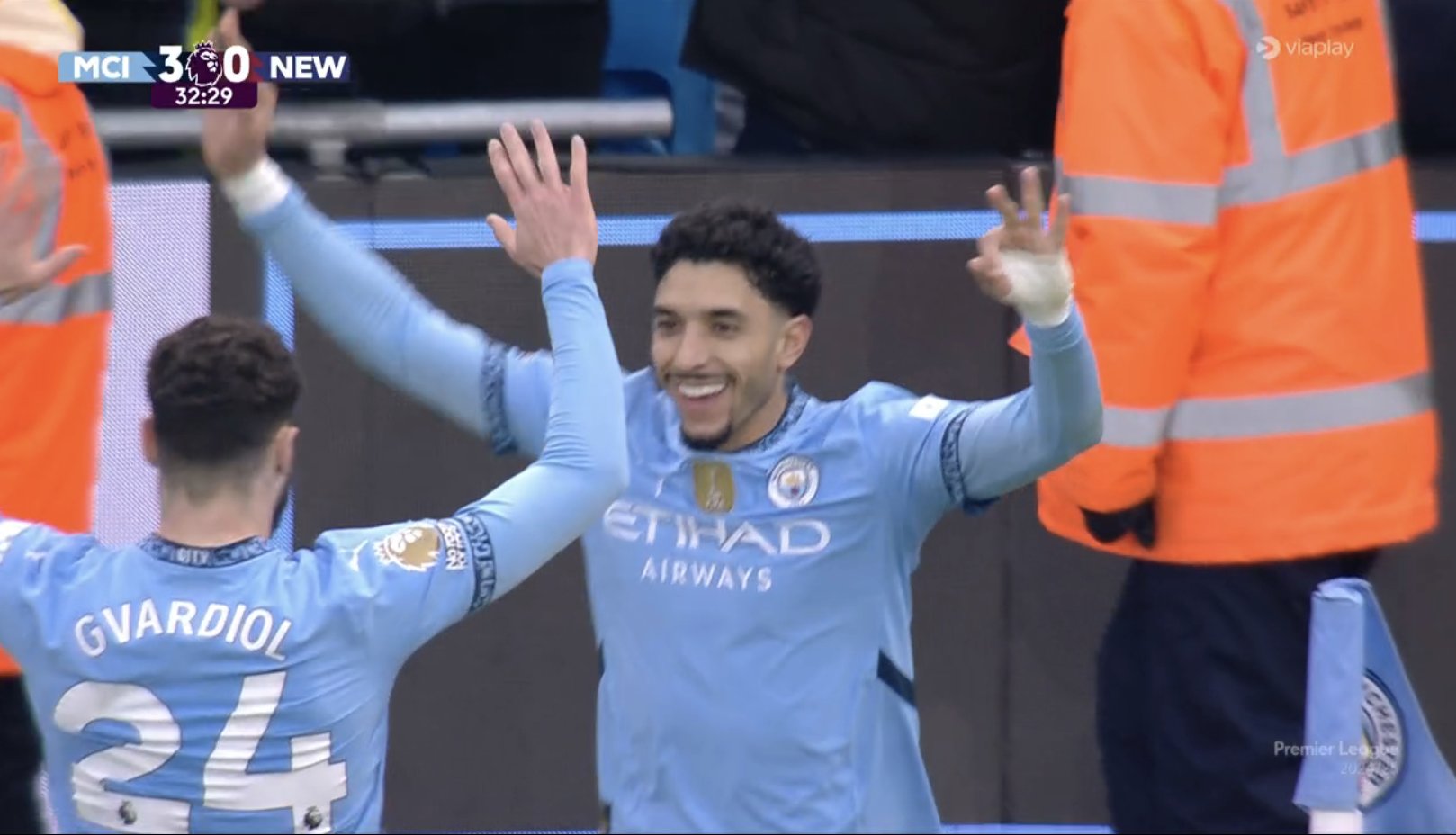 Koncert nowej gwiazdy Manchesteru City. Hat-trick w 14 minut [WIDEO]