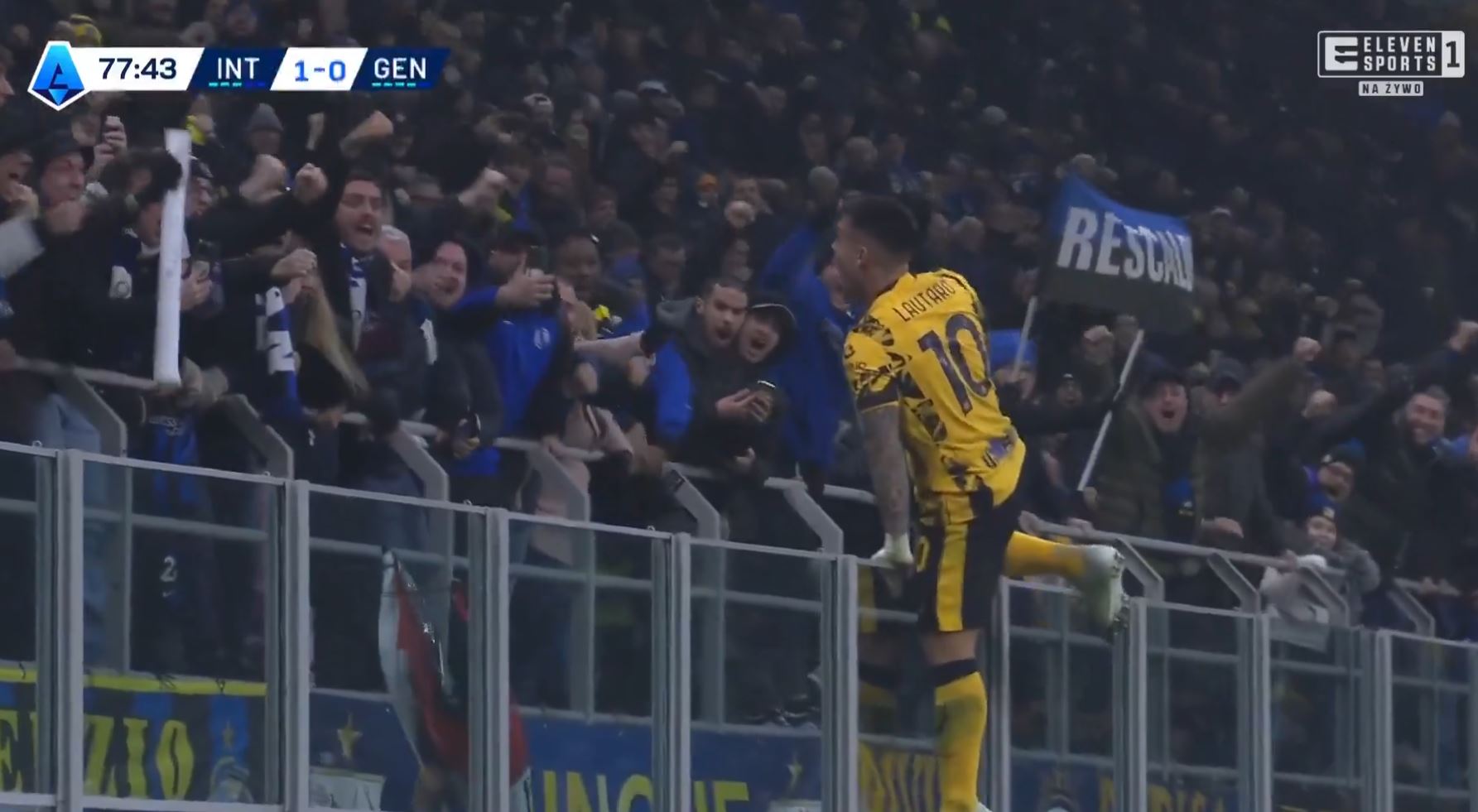 Lautaro bohaterem Interu. Jego gol dał fotel lidera [WIDEO]