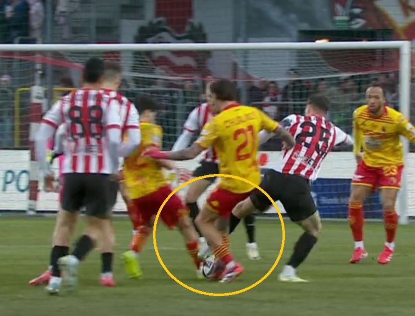 Poważny błąd arbitrów. Jagiellonia skrzywdzona [WIDEO]