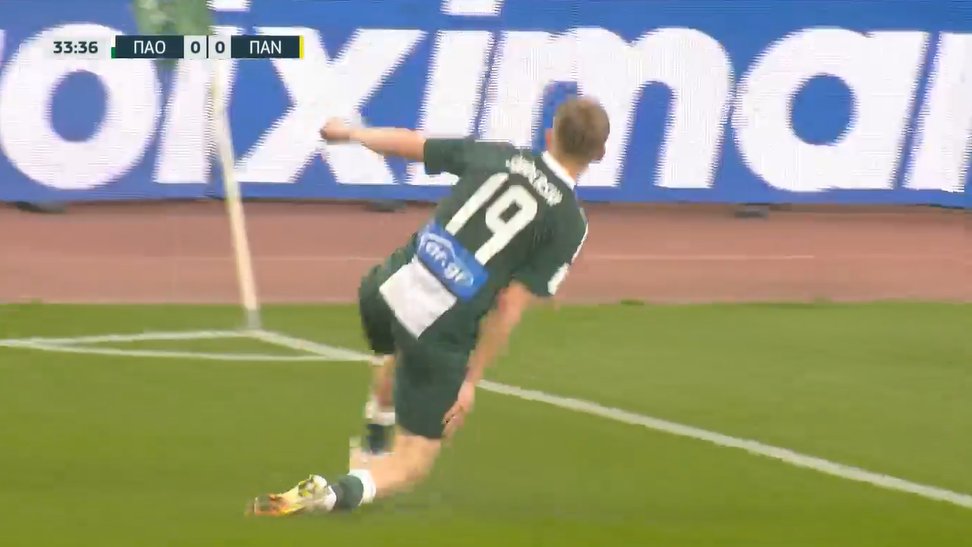 Debiutancki gol Świderskiego! Wykorzystał szansę w Panathinaikosie