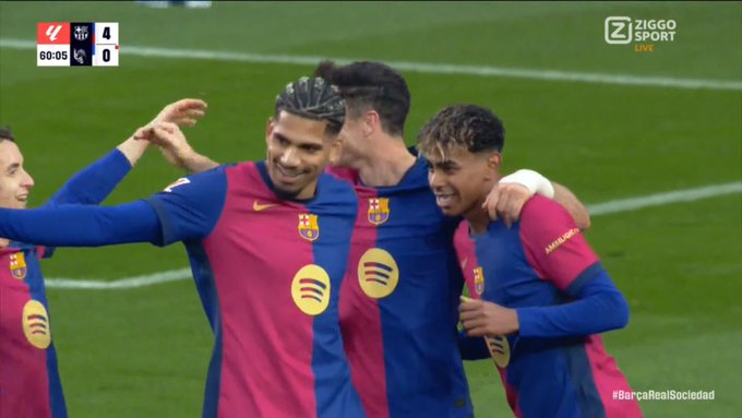 Gol Lewandowskiego! Instynkt snajpera [WIDEO]
