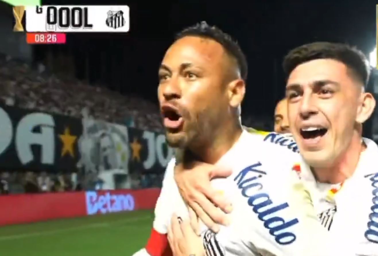 Piękny gol Neymara! Znów zachwycił w Santosie [WIDEO]
