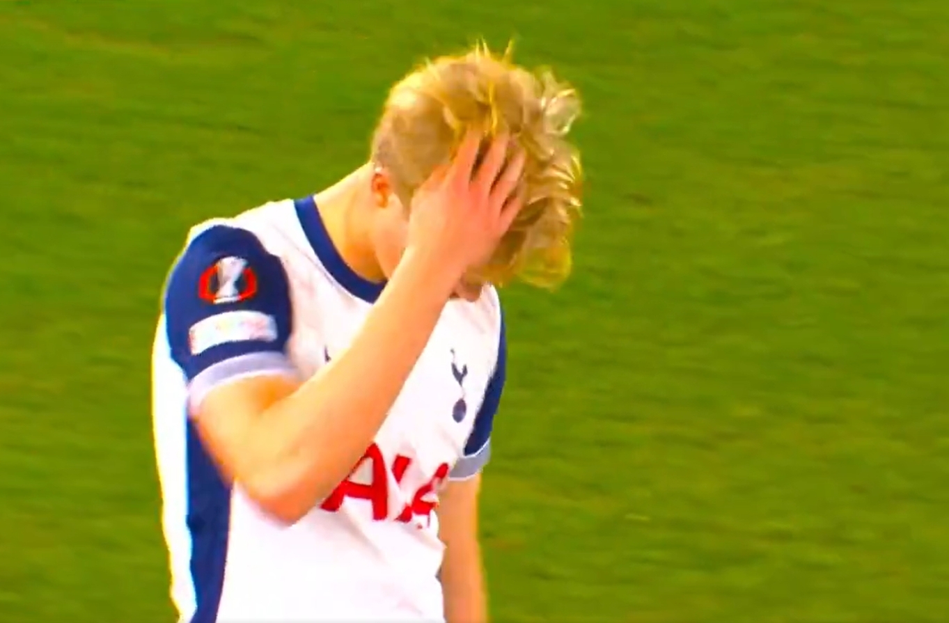 Wielki talent pogrążył Tottenham! Sensacyjna porażka w LE [WIDEO]