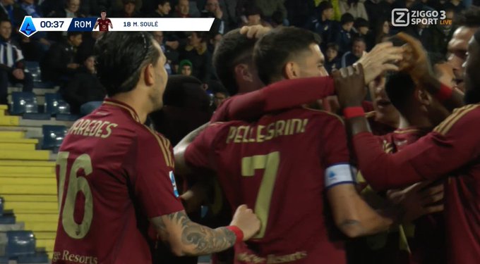 Gol w 22. sekundzie meczu. Kapitalna forma Romy [WIDEO]