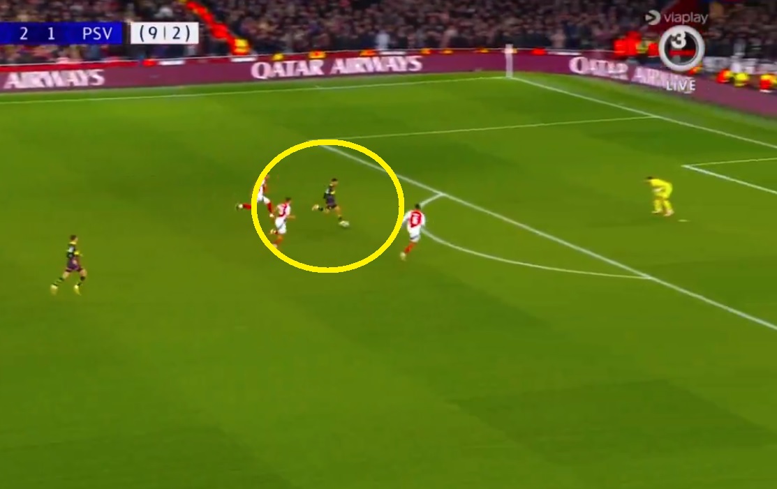 PSV żegna się z fasonem. Cudowny gol zdecydował o wyniku rewanżu z Arsenalem [WIDEO]