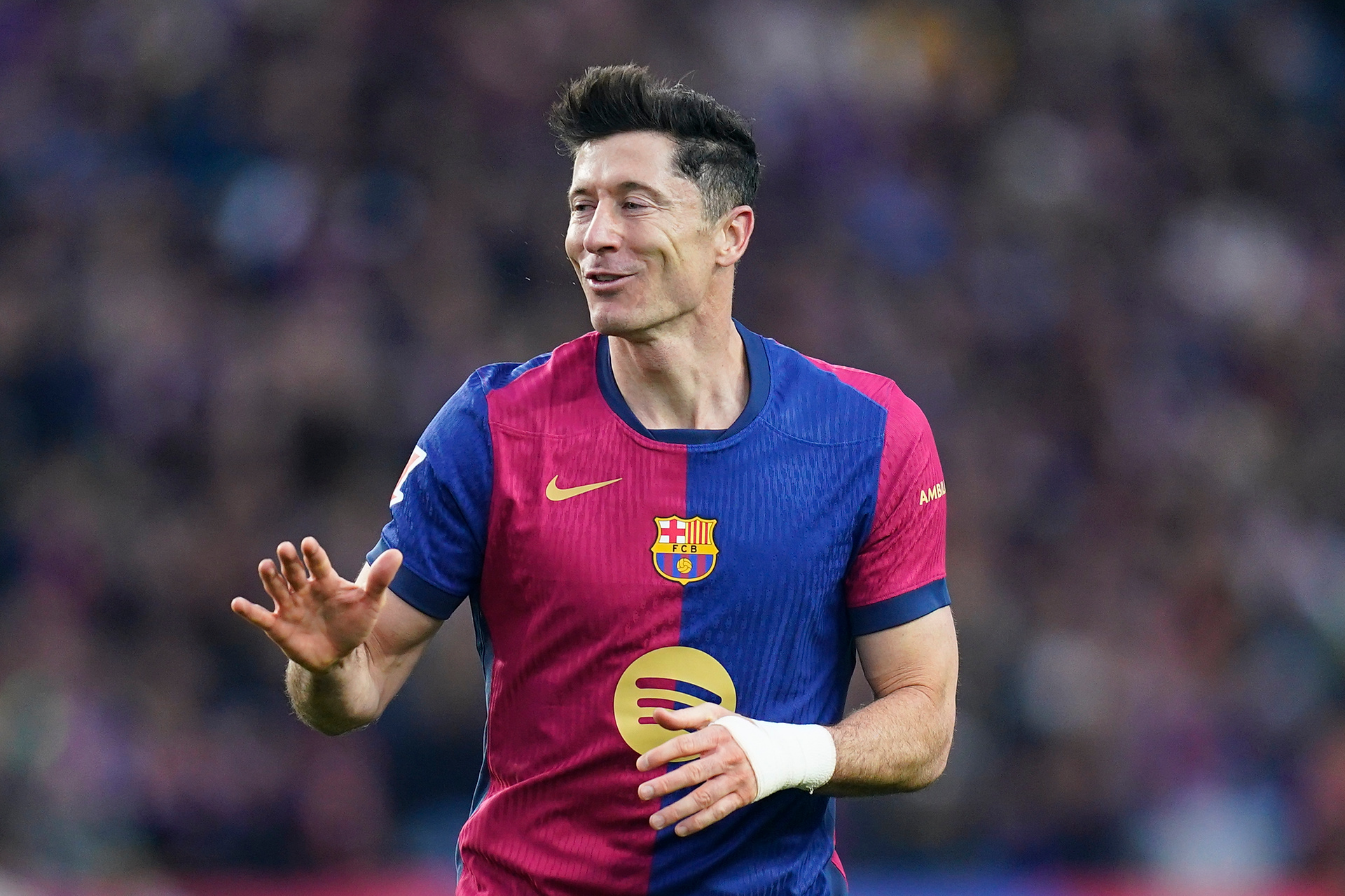 Jest apel do piłkarzy Barcelony. Chodzi o Lewandowskiego