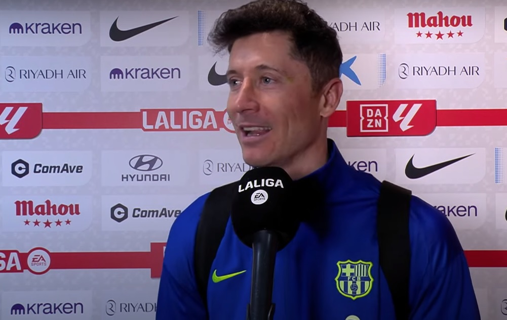 "Zapytam złośliwie". Lewandowski aż zaniemówił po tym, co usłyszał od Święcickiego