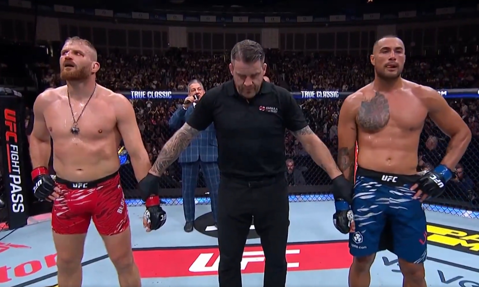 Przegrany powrót Błachowicza w UFC. Decydowali sędziowie [WIDEO]