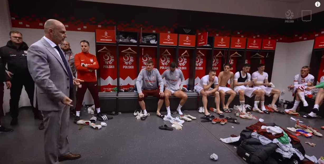 Probierz zwrócił się do piłkarzy. Ujawniono, co powiedział im po meczu z Maltą [WIDEO]