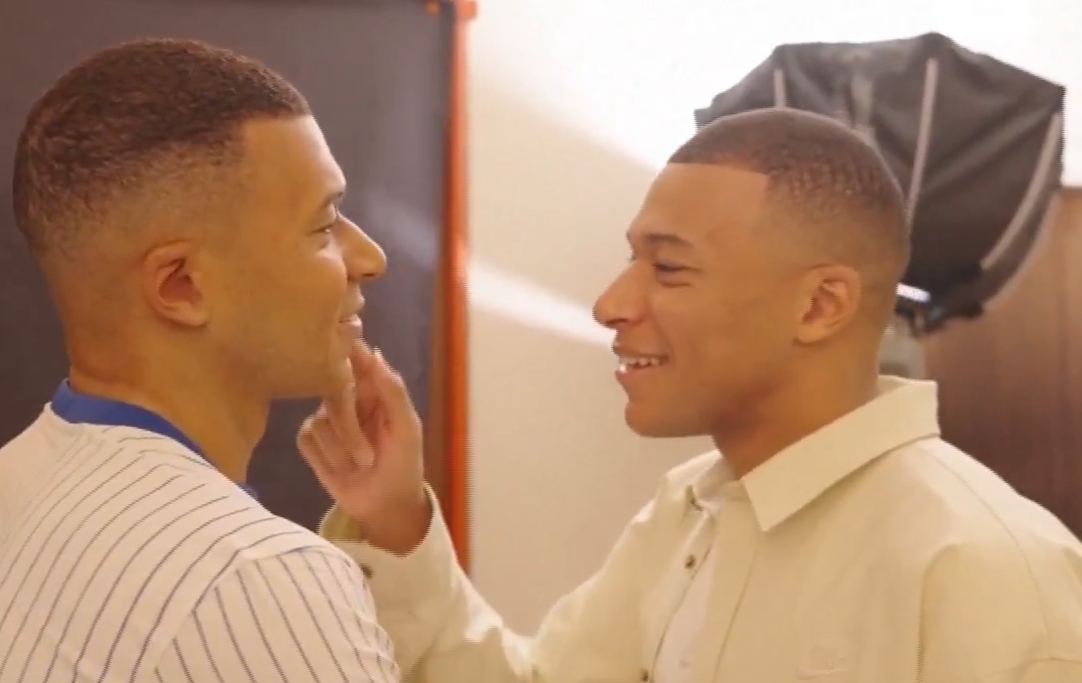 Mbappe znalazł swojego sobowtóra. Był w wielkim szoku [WIDEO]