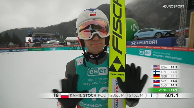 Ależ szarża Stocha w Planicy! W drugiej serii awansował o dziesięć miejsc