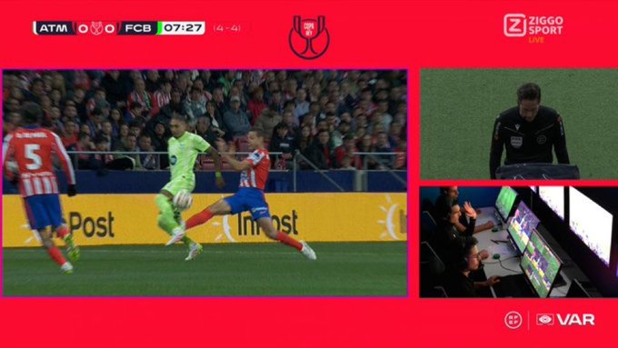 Sędzia oszczędził gracza Atletico. Brutalny atak
