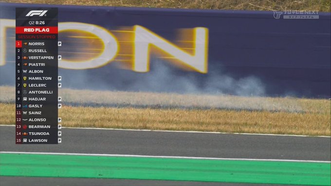 Dymy przed Grand Prix Japonii. I to dosłownie [ZDJĘCIA]