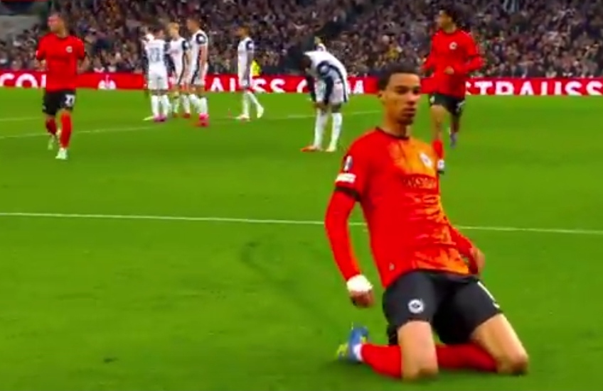 Tottenham nie zachwycił. Popis bramkarza Eintrachtu [WIDEO]